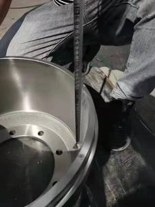 <span class=keywords><strong>Frein</strong></span> à main <span class=keywords><strong>de</strong></span> remorque pour semi-remorques lourdes en fonte grise, <span class=keywords><strong>poids</strong></span> 48 kg, 8 trous - Product Image 4