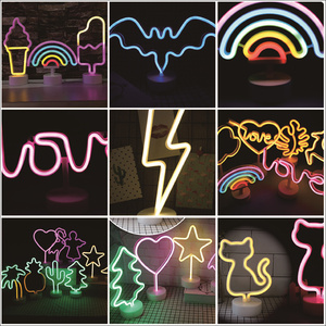 Tùy chỉnh phong cách retro uốn cong dẫn ống dấu hiệu cho thanh cổ điển trang trí đám cưới quảng cáo phát sáng chữ dẫn Dải hướng - Product Image 3