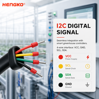 Sonde de température et d'humidité étanche HENGKO I2C pour la surveillance des serres et de la culture de champignons