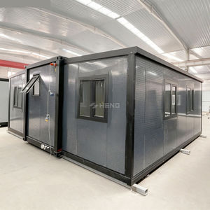 Maison préfabriquée extensible en conteneur de 20 pieds ou 40 pieds prête à être expédiée, maison préfabriquée portable à vendre, maison portable - Product Image 2