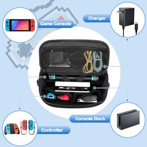 Sacoche de transport personnalisée pour Nintendo Switch2/<span class=keywords><strong>Steam</strong></span> Deck OLED/PS5 PlayStation <span class=keywords><strong>Portal</strong></span>/ROG ALLY Console et accessoires - Product Image 6