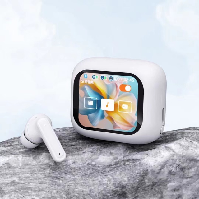 Custom M6 Smart Voice Wireless Translate Earphone With Charging Box 127 Language Translator Device Translation Earbuds
