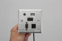 86 panneaux audio 3.5, données USB, VGA, Cat6
