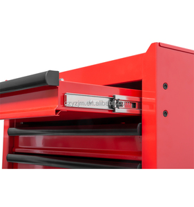 Khuyến mãi nóng: Tủ dụng cụ di động 6 ngăn kéo, 26.5 inch, phủ lớp sơn đỏ, chất liệu thép, có bánh xe, dùng để cất giữ đồ nghề trong xưởng, hỗ trợ OEM - Product Image 2