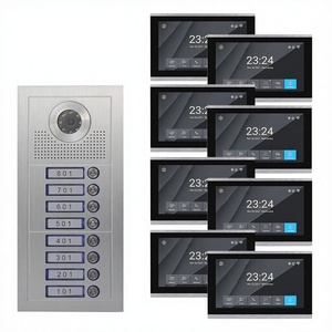 Videoportero de 4 Cables y 7 Pulgadas con Opciones de Color Estéticas y Acceso al Registro de Visitas para Casas Adosadas - Product Image 2