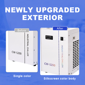 110V <span class=keywords><strong>220V</strong></span> nước làm mát máy làm lạnh lạnh thiết bị CW-3000 5000 5200 6000 máy công nghiệp Máy làm lạnh - Product Image 5