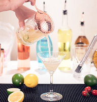 Ensemble de shaker à cocktails Boston en acier inoxydable Wuyi Camol, 16 pièces, capacité de 750 ml, kit d'outils de bar professionnels écologiques