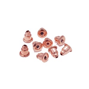 Tapones para los oídos metálicos en forma de bala, insertos de aleación de zinc para pendientes, para hacer joyas DIY, paquete de 5000 piezas - Product Image 5