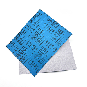 Fujistar Matériel pour meubles Papier abrasif à sec pour polissage Papier abrasif à sec en oxyde d'aluminium blanc Grets de papier abrasif pour <span class=keywords><strong>bois</strong></span> - Product Image 2