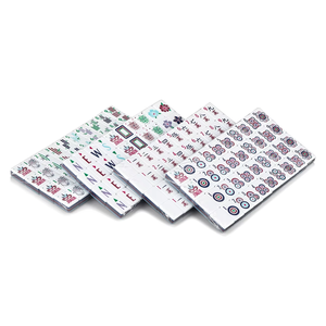 Travel Luxury Modern American Mahjong Tiles Mini Set Portable Outdoor <strong>Games</strong> Small Size 32mm Lightweight Acrylic Beach Picnic - Product Image 4