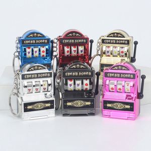 Mini porte-clés de casino, décoration kawaii, cadeaux de fête, souvenir, pendentif porte-bonheur jackpot, cadeaux originaux pour les amateurs de jeux de casino - Product Image 3
