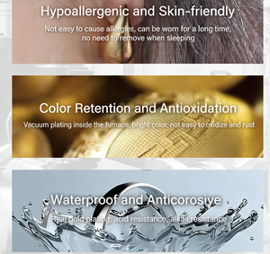 Pulsera <span class=keywords><strong>de</strong></span> Concha con Trébol <span class=keywords><strong>de</strong></span> Cuatro Hojas Electrochapada para Mujer, Diseño Ecológico con Patrón Vegetal, Superficie Dorada Tipo Espejo - Product Image 4