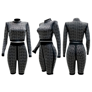 Think 2023 Retro Soft Elastic Dress Sexy Club Women Wedding senza maniche pacchetto elastico Hip Skinny paillettes Glitter <span class=keywords><strong>Midi</strong></span> Dress - Product Image 2