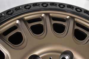 पेंगज़ेन मैट कांस्य ग्लॉस ब्लैक 4x4 18 इंच 5x114.3 5x - Product Image 3