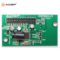 ADSP DSP9903-V3 Mikrofon Amplifikatör Modülü DC5V Güç Kaynağı 98 Efektli Karaoke Reverb Kartı Özelleştirilebilir Digi-ic