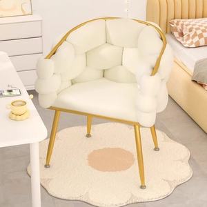 Modern Tufted Accent Chair - Luxury Velvet Leisure Chair for Living Room and Salon Decor - Product Image 2