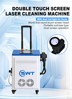 Machine de nettoyage au laser pulsé portable de 300 W pour l'élimination de la rouille et de la peinture