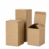 Boîte de présentation de produits en carton ondulé à fond à clipser personnalisée, facile à plier, emballage rigide sans ruban adhésif, écologique, biodégradable, réutilisable