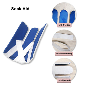 جهاز مساعد مساعد للجوارب البلاستيكية سهل الاستخدام مع مساعد سحب لكبار السن والنساء الحوامل مساعد للأحذية - Product Image 3