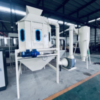 Automatischer fortschritt licher industrieller Holz sägemehl Hühner ente Tierfutter Sojabohnen mehl Pellet kühler mit Vibrations sieb und Lüfter