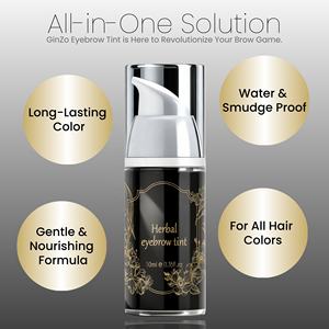 وشم الحواجب العضوي البني الداكن المقاوم للماء ، وشم الحواجب الدائم ، وشم احترافي - Product Image 2