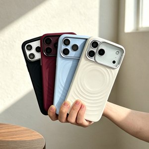 เคสโทรศัพท์ซิลิโคนเหลวแบบแม่เหล็ก S131 สำหรับ iPhone 17 18 Pro Max พร้อมที่ยึดกล้องโลหะ - Product Image 6