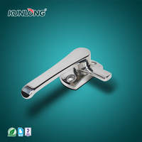 Loquet à poignée de compression en acier inoxydable SK1-8119-4, angle d'ouverture à 90 degrés, pour chambre froide et chambre d'essai