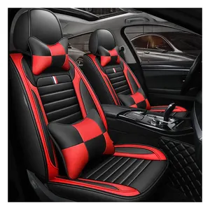 फैक्टरी मूल्य यूनिवर्सल आकार सीट कार के लिए शामिल किया गया 9PCS पूर्ण कार सीट कवर कार तकिया टोयोटा कोरोला के लिए