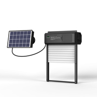 Abridor automático inteligente para puerta de gallinero, puerta enrollable, Sensor Solar infrarrojo, aplicación de Control remoto
