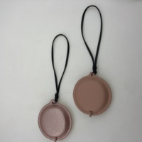 Nouveau ruban à mesurer rond 1.5 M Mini ruban à mesurer de poche en cuir avec Logo personnalisé
