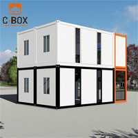 Conteneur personnalisé, soudage automatique, conteneur préfabriqué, mini-maison pour centre commercial, rue