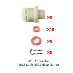 Conector de Válvula Solenoide con Rosca de 1/8M, Acoplamiento de Clip Compatible con Máquinas DeLonghi <span class=keywords><strong>Magnifica</strong></span> Perfecta Primadonna - Product Image 2