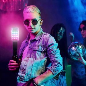 Bastón estroboscópico LED estilo <span class=keywords><strong>granada</strong></span>, botella de champán intermitente recargable, palo de Flash, luz de servicio de llamada Sparkler - Product Image 1