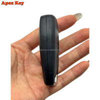 Coque de clé plip de remplacement modifiée à 2/3/4 boutons pour Chevrolet Cruze Aveo 2014-2018