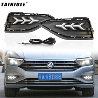 Vente directe usine : Phares antibrouillard/feux de route LED, feux de pare-chocs avant, clignotants LED pour Volkswagen JETTA 19-22