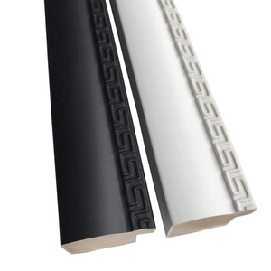 Wood Trim Moldings <b>With</b> Meander Pattern Chinese Style For Picture <b>Frames</b> And <b>Mounting</b> Strips 4036 - Product Image 1