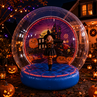 Borne photo gonflable en PVC étanche avec souffleur intégré pour Halloween, Noël, anniversaires et événements festifs