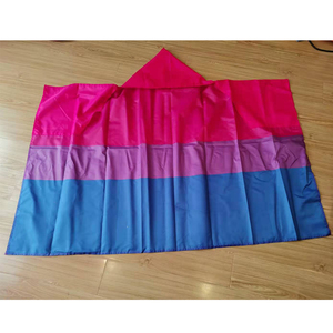 Chapeau à manches en forme de cape arc-en-ciel LGBTQ Pride, 100 % polyester, durable, écologique, 3x5 pieds, personnalisable, pour <span class=keywords><strong>festival</strong></span>/parade - Product Image 3