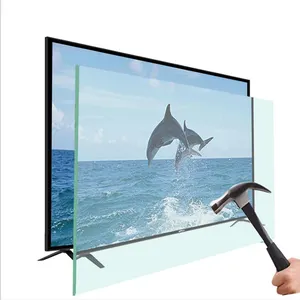 Hot TV LCD da 55 pollici con rete intelligente HD temperata da 65 pollici