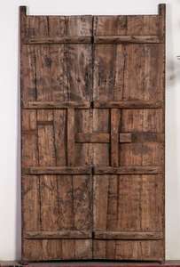 Puerta Antigua Tradicional de Madera de <span class=keywords><strong>Olmo</strong></span> y Pino Reciclada de Estilo Rústico <span class=keywords><strong>Chino</strong></span> a Bajo <span class=keywords><strong>Precio</strong></span> - Product Image 2