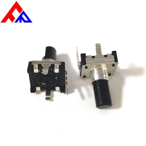 Encoder Incremental Miniatura de Doble Eje al por Mayor, Interruptor de Control de Volumen de Eje Hueco Rotatorio DC5V 30000 Ciclos para Hogar Inteligente - Product Image 2