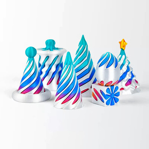 Juguete Antiestrés en Espiral, Cono <span class=keywords><strong>Imposible</strong></span> Impreso en 3D, Personalizable, de PLA, para Niños, Adolescentes y Jóvenes - Product Image 3