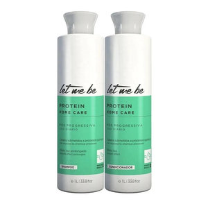 LetMeBe - Kit Protein Home Care Champú y Condicionador 2x1000Ml (2x33.81FlOz) - Product Image 1