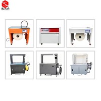 Machine d'emballage et de cerclage KUNJIN pour étiquettes suspendues, cartes, billets de banque, étiquettes, dépliants, boîtes en papier, sangles en PP