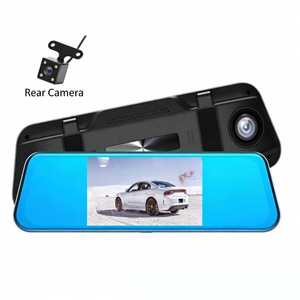 Cámara para Auto de Doble Lente, Delantera 720P y Trasera 480P, Pantalla IPS de 4.5 Pulgadas, Visión Nocturna, DVR para Auto, Compatible con Tarjeta TF de 64G, Grabación en Bucle - Product Image 1