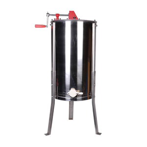 Extractor de Miel Manual de 4 Cuadros, Centrifugadora de Miel de Acero Inoxidable con Manivela, Máquina Extractora de Miel de Abeja - Product Image 4