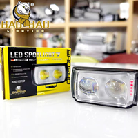 Phares de moto Angel Eye, mini projecteurs de travail, feux de brouillard, ampoules DRL
