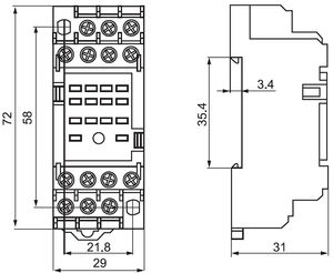 <span class=keywords><strong>QIANJI</strong></span> PYF14A-E ซ็อกเก็ตรีเลย์ฐานใหม่และต้นฉบับ 14pin ซ็อกเก็ตเชื่อมต่อ - Product Image 2
