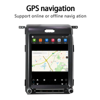 Lecteur DVD de voiture LELV Android 14 12,1 pouces, écran tactile, autoradio pour Ford F150 2013-2015 avec CarPlay
