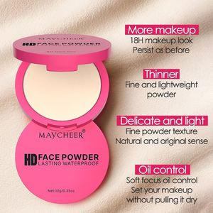 Fond de teint et poudre matifiants waterproof personnalisables, maquillage minéral transparent pour le visage, marque privée - Product Image 4